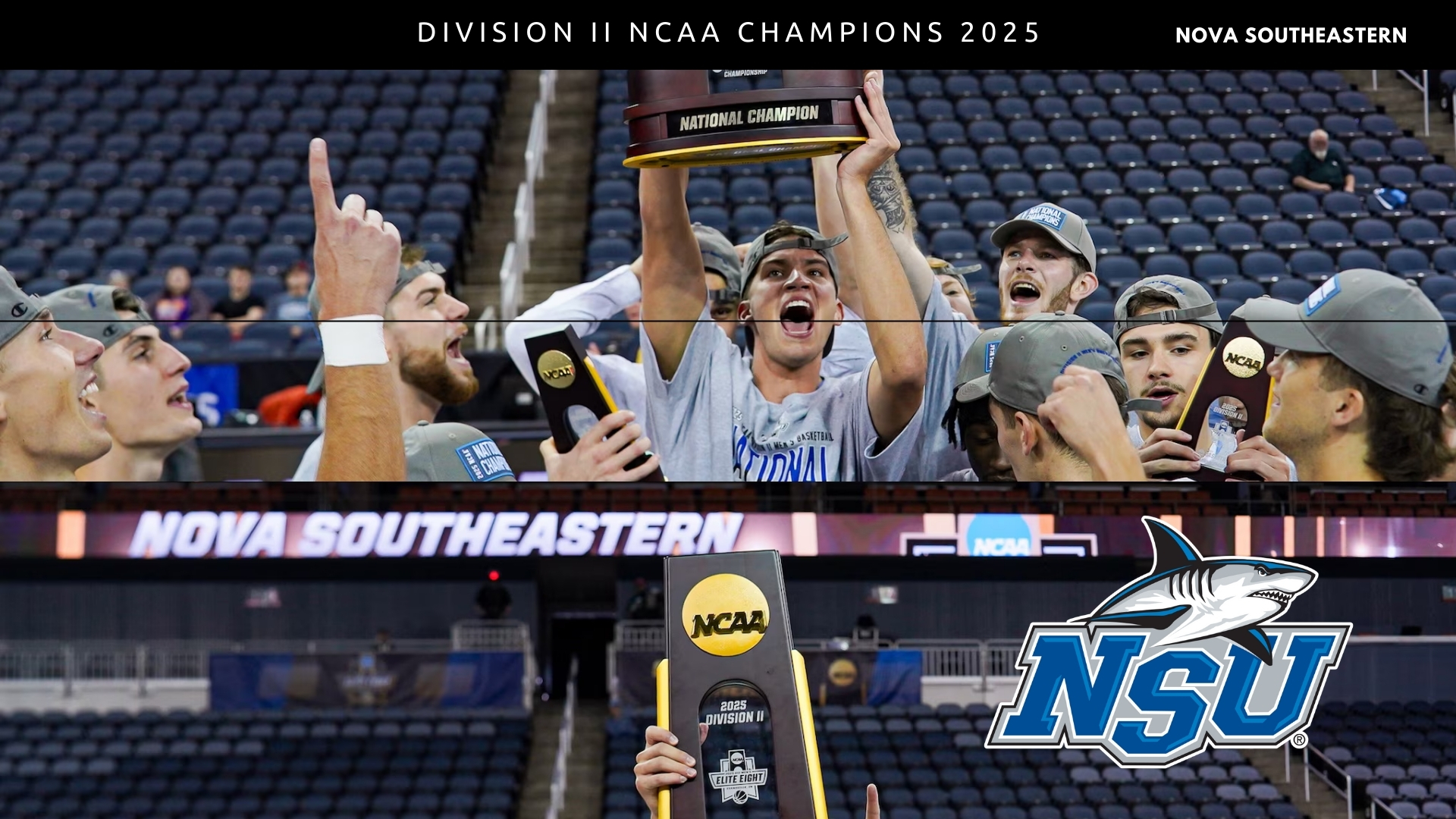 Nova Southeastern Edges Cal State Dominguez Hills 74-73 to Claim 2025 NCAA Division II Men's Basketball Championship