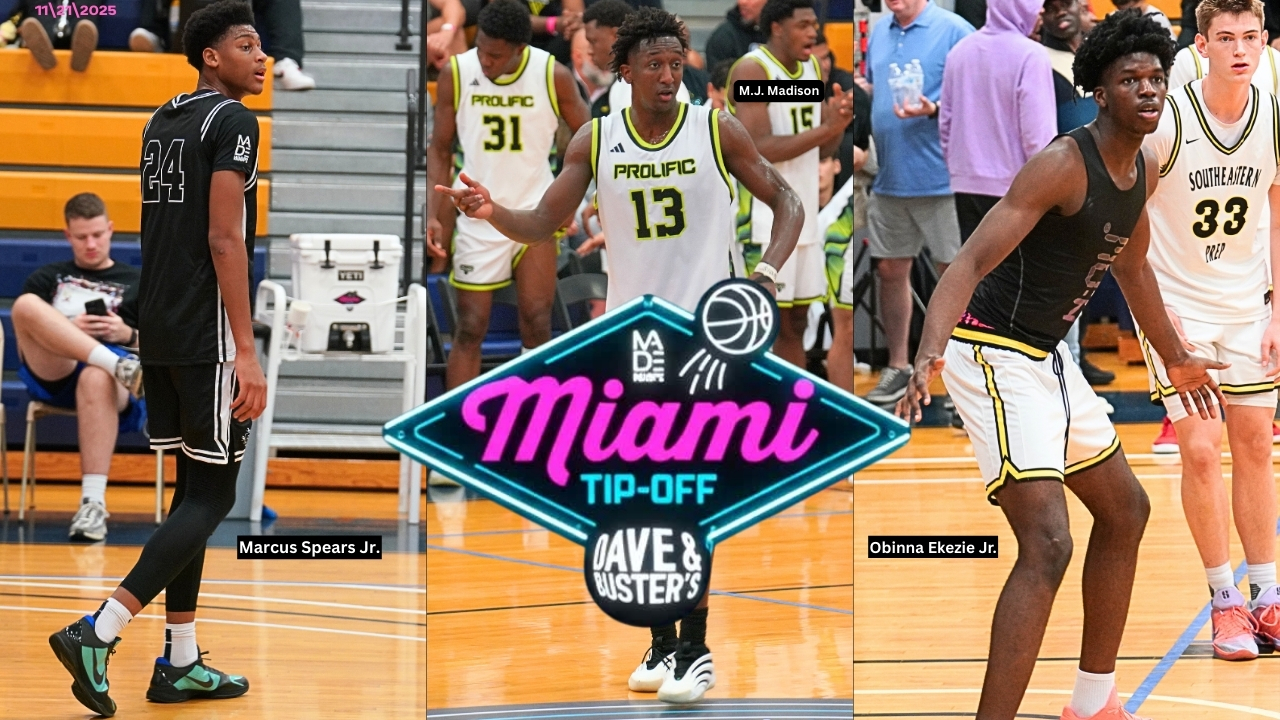 MADE Hoops Miami Tip-Off Delivers Star-Studded Matchups, Viral Moments, and National-Level Energy in South Florida
