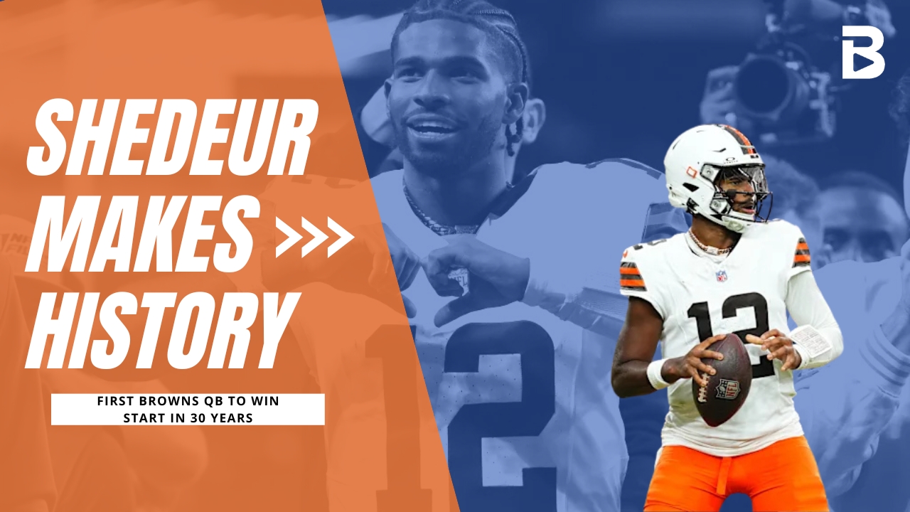 Shedeur Sanders’ First NFL Start: Browns End 30-Year First-Start Losing Streak and Rewrite Their QB Narrative