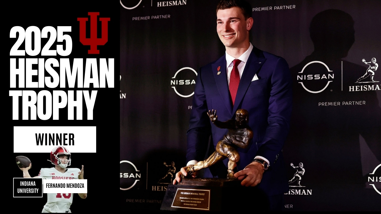 Indiana's Fernando Mendoza Wins Heisman Trophy in Historic First for Hoosiers