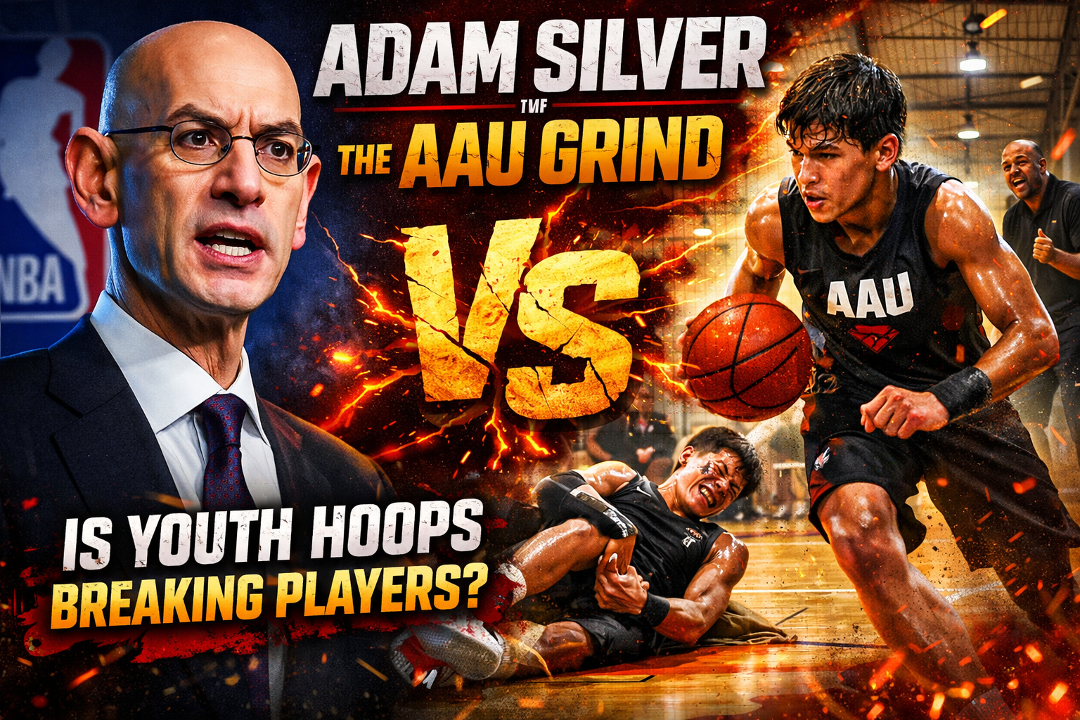 Adam Silver vs. The AAU: Why the NBA Thinks Youth Hoops is Breaking Players
