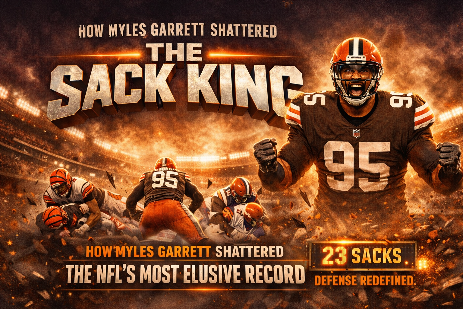 The Sack King: How Myles Garrett Shattered the NFL's Most Elusive Record