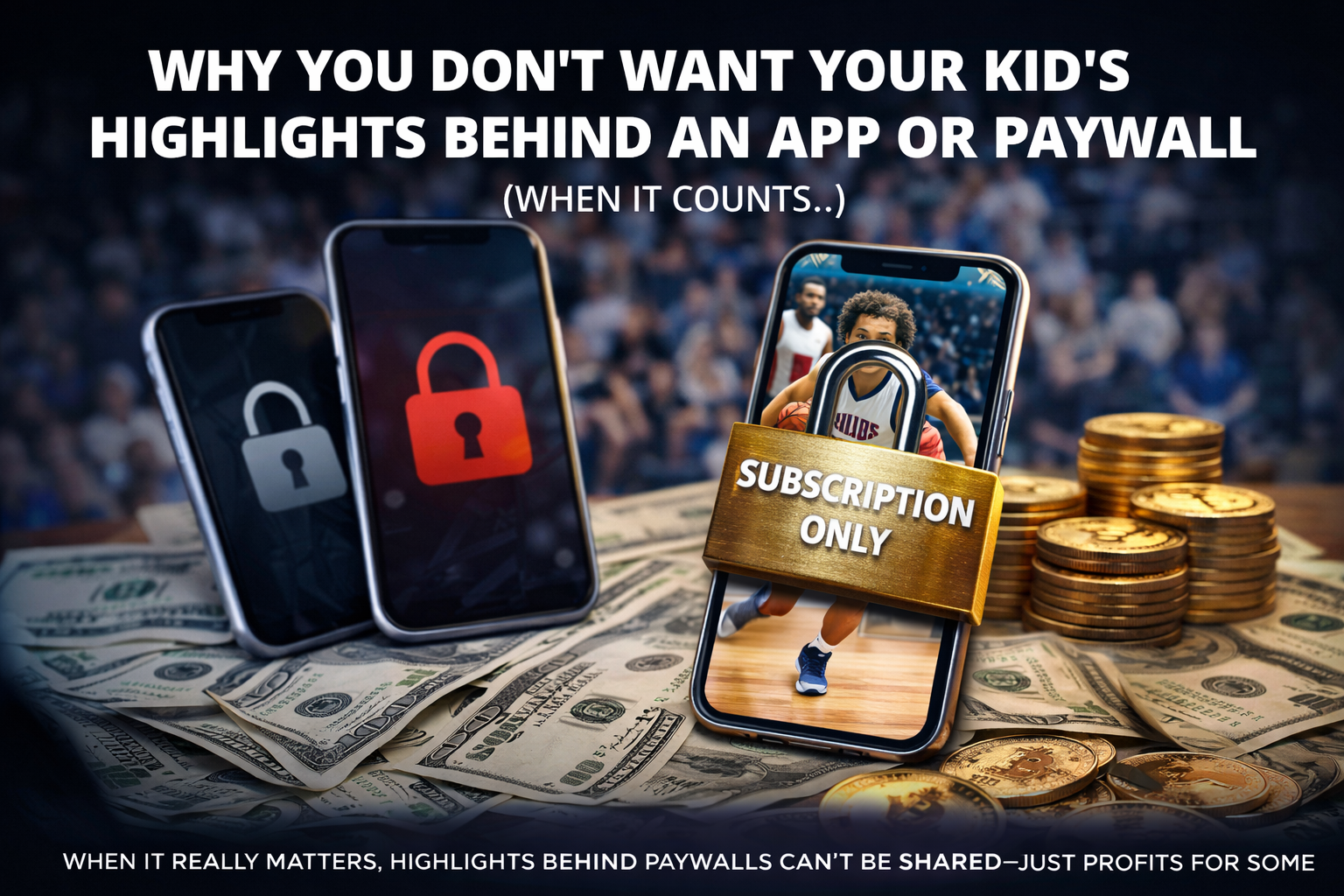 Why Your Kid's Sports Highlights Shouldn't Be Trapped Behind an App Subscription (And What to Do About It)