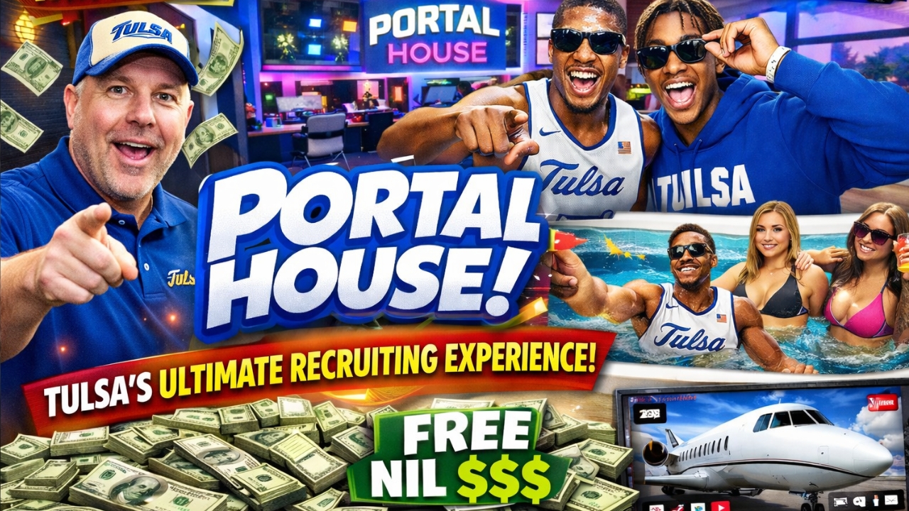 When TikTok Marketing Meets Reality: Tulsa's Portal House Flop Exposes College Football's Desperation Problem