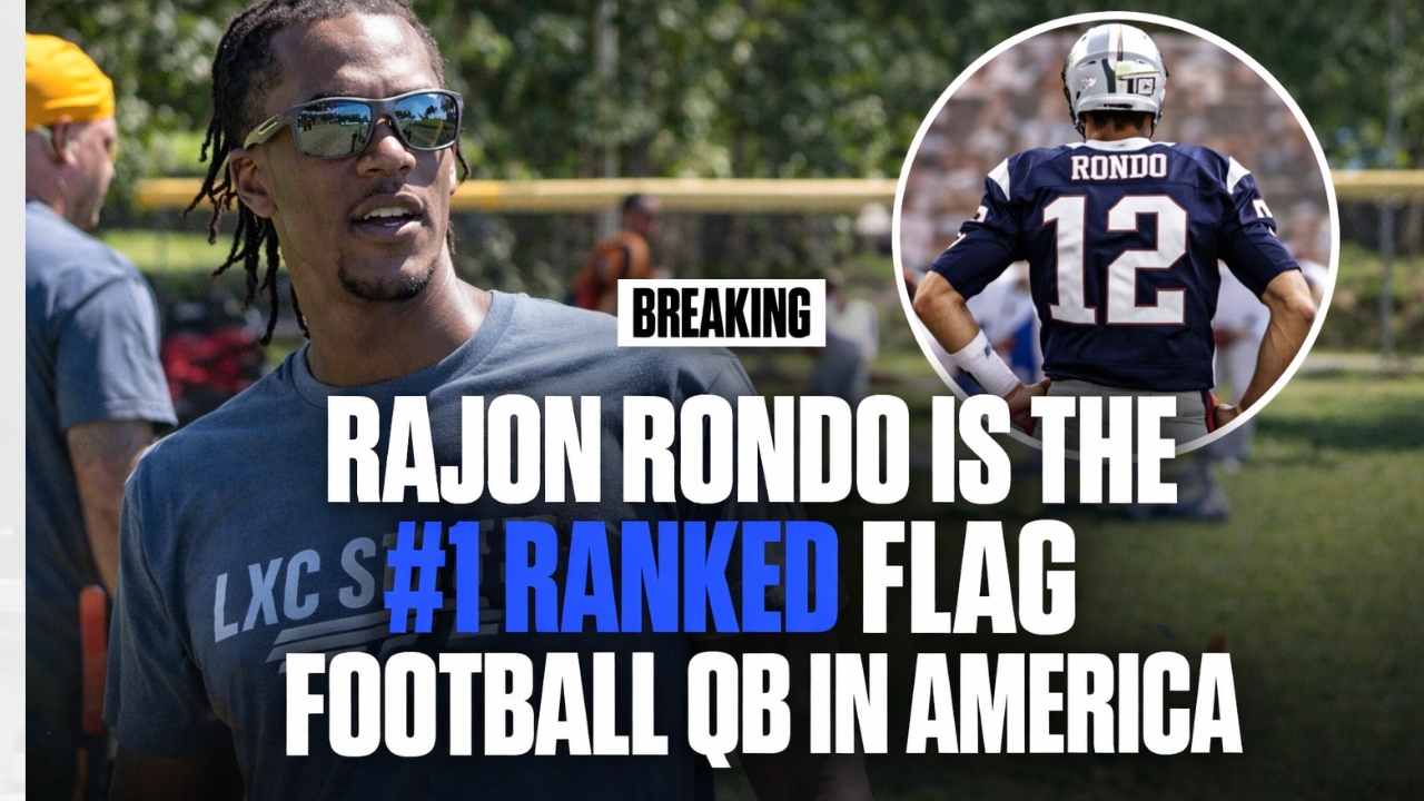 Rajon Rondo Is the No. 1 Flag Football QB in America. Stop Laughing. Start Paying Attention.