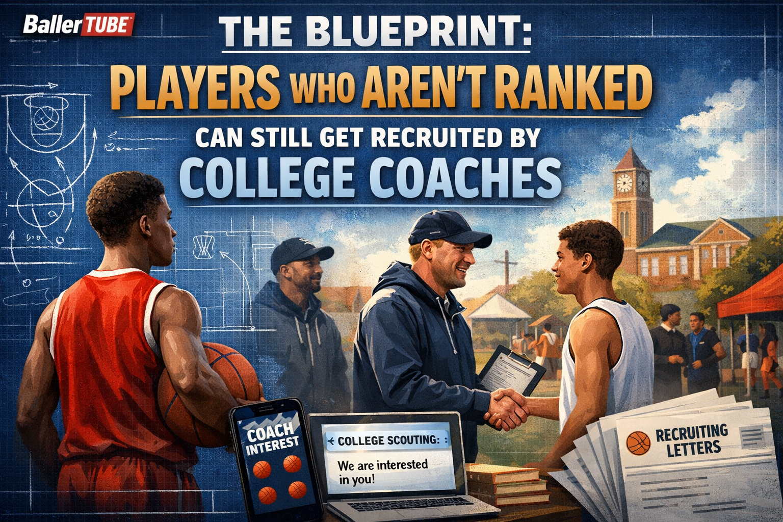 The Blueprint: Players Who Aren’t Ranked Can Still Get Recruited by College Coaches