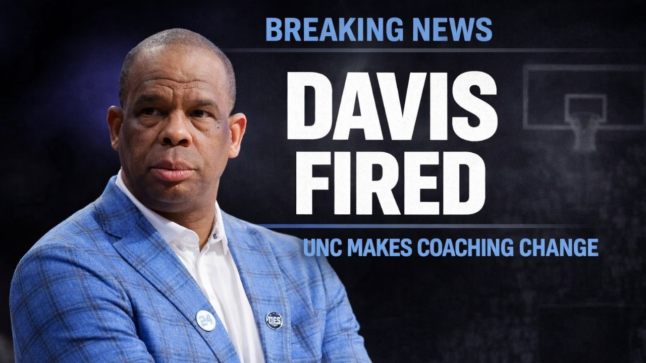 UNC FIRES HUBERT DAVIS: CAROLINA AT A CROSSROADS