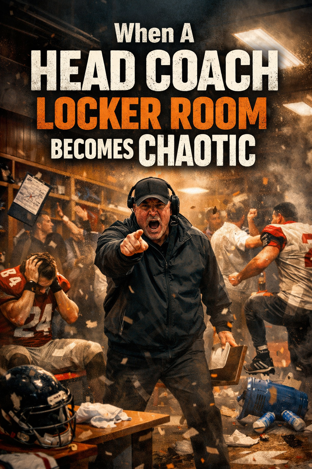 When A Head Coach Locker Room Becomes Chaotic