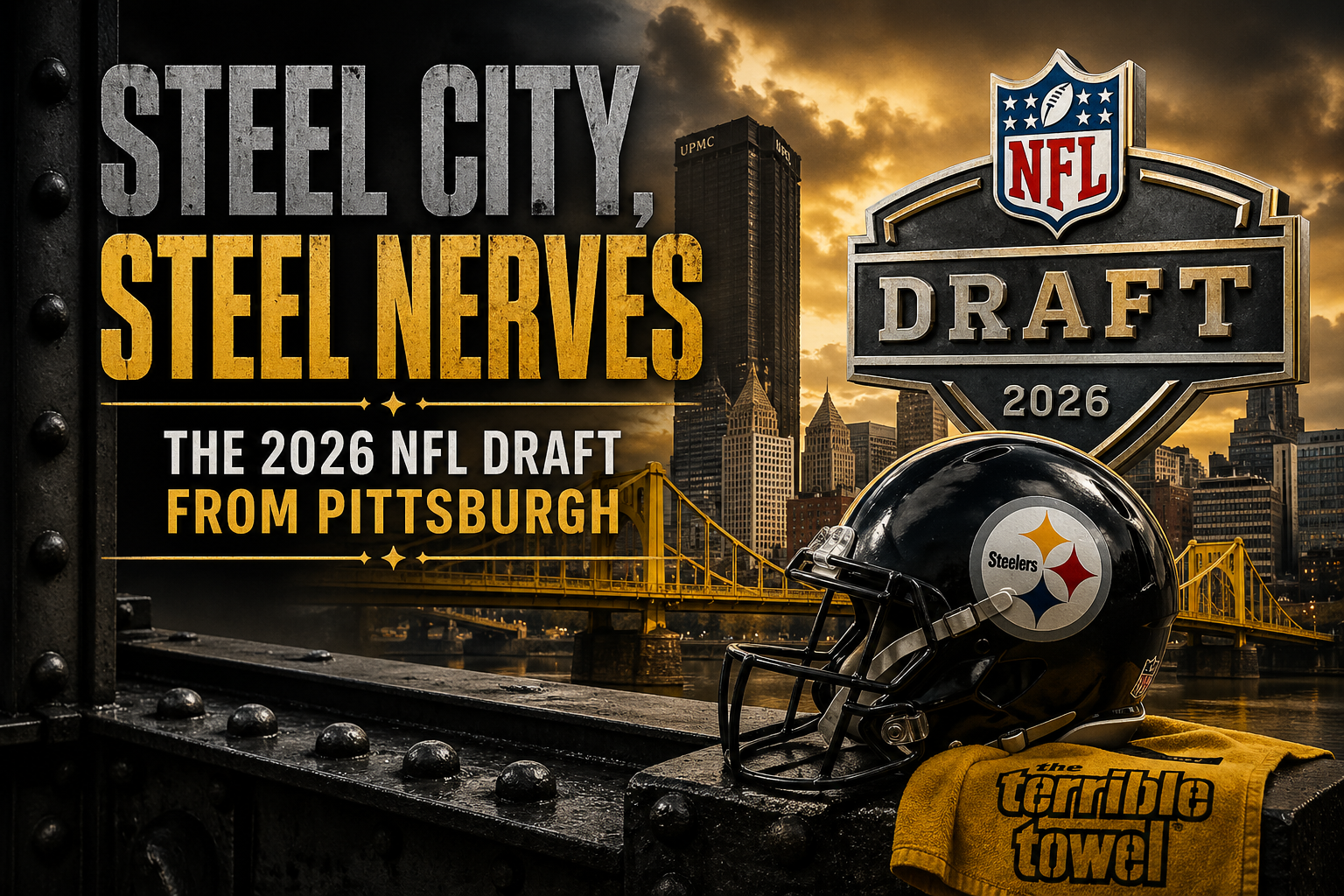 Steel City, Steel Nerves — The 2026 NFL Draft From Pittsburgh