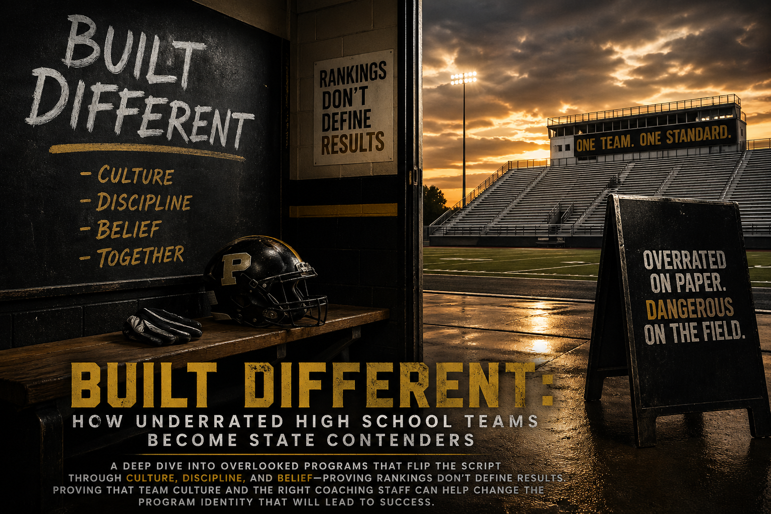 Built Different: How Underrated High School Teams Become State Contenders