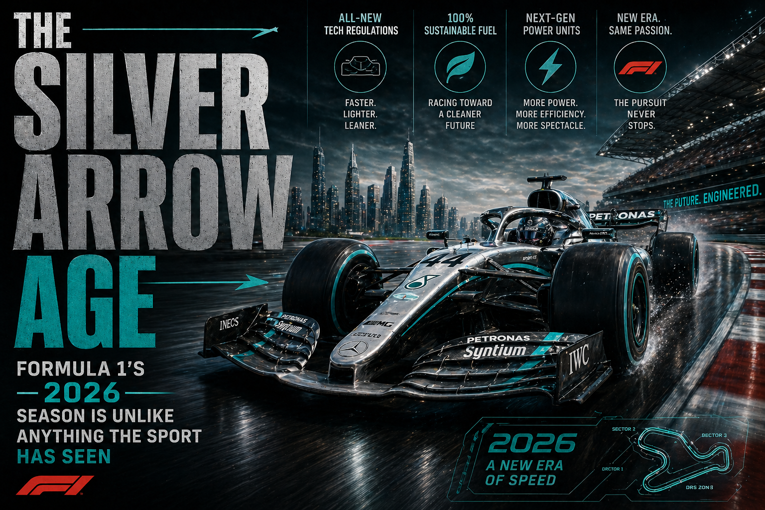 The Silver Arrow Age — Formula 1's 2026 Season Is Unlike Anything the Sport Has Seen