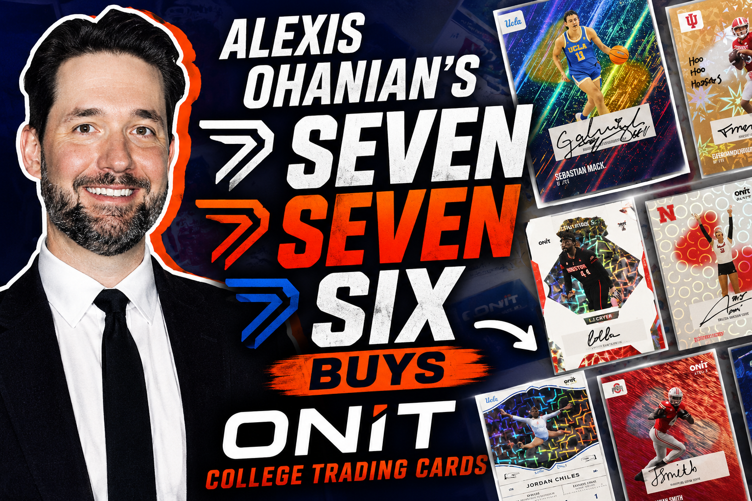 Alexis Ohanian's Seven Seven Six Buys ONIT College Trading Cards