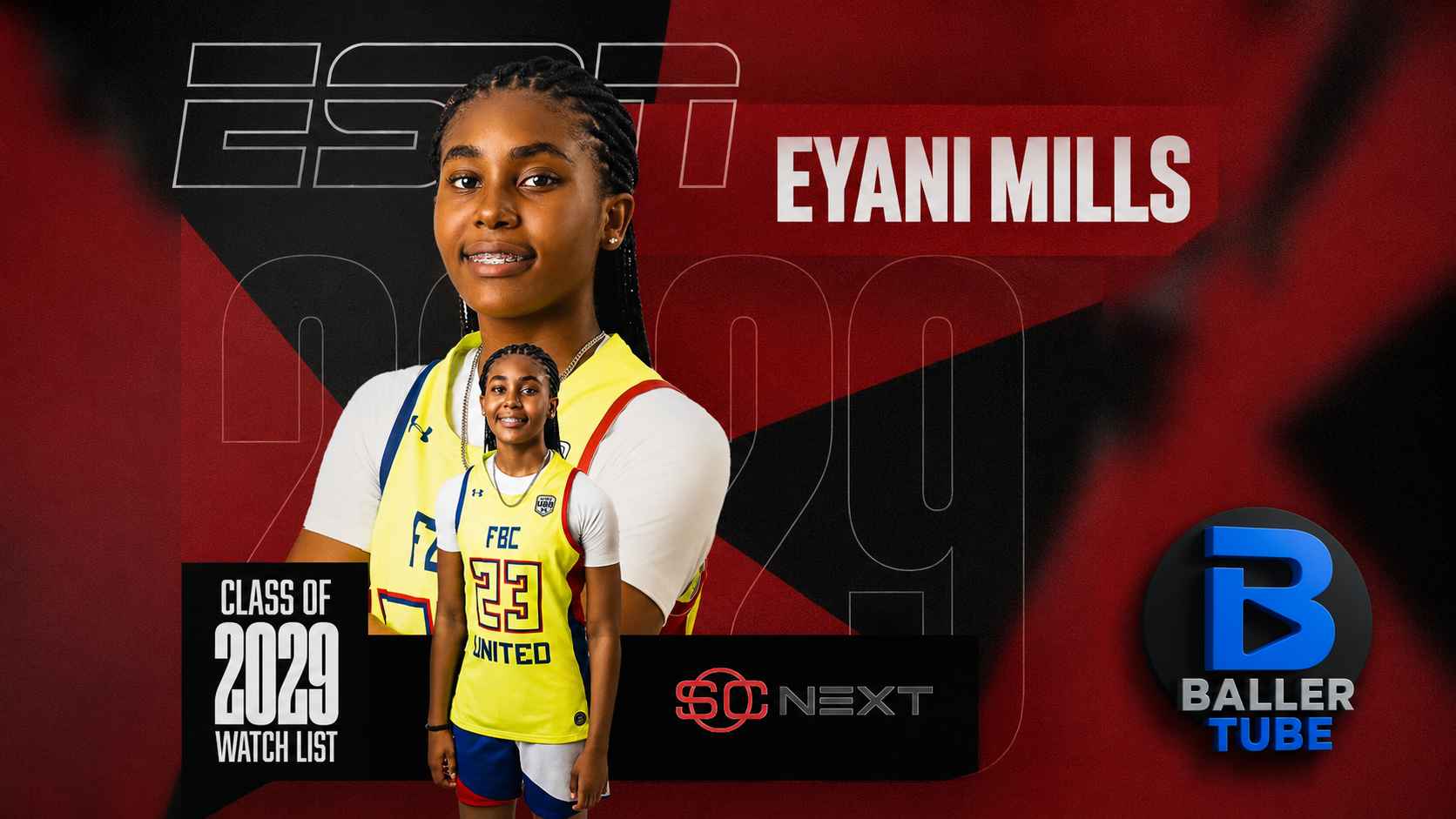 Eyani Mills: A Rising Star in the Class of 2029