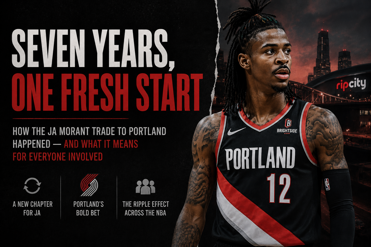 Seven Years, One Fresh Start: How the Ja Morant Trade to Portland Happened and What It Means for Everyone Involved