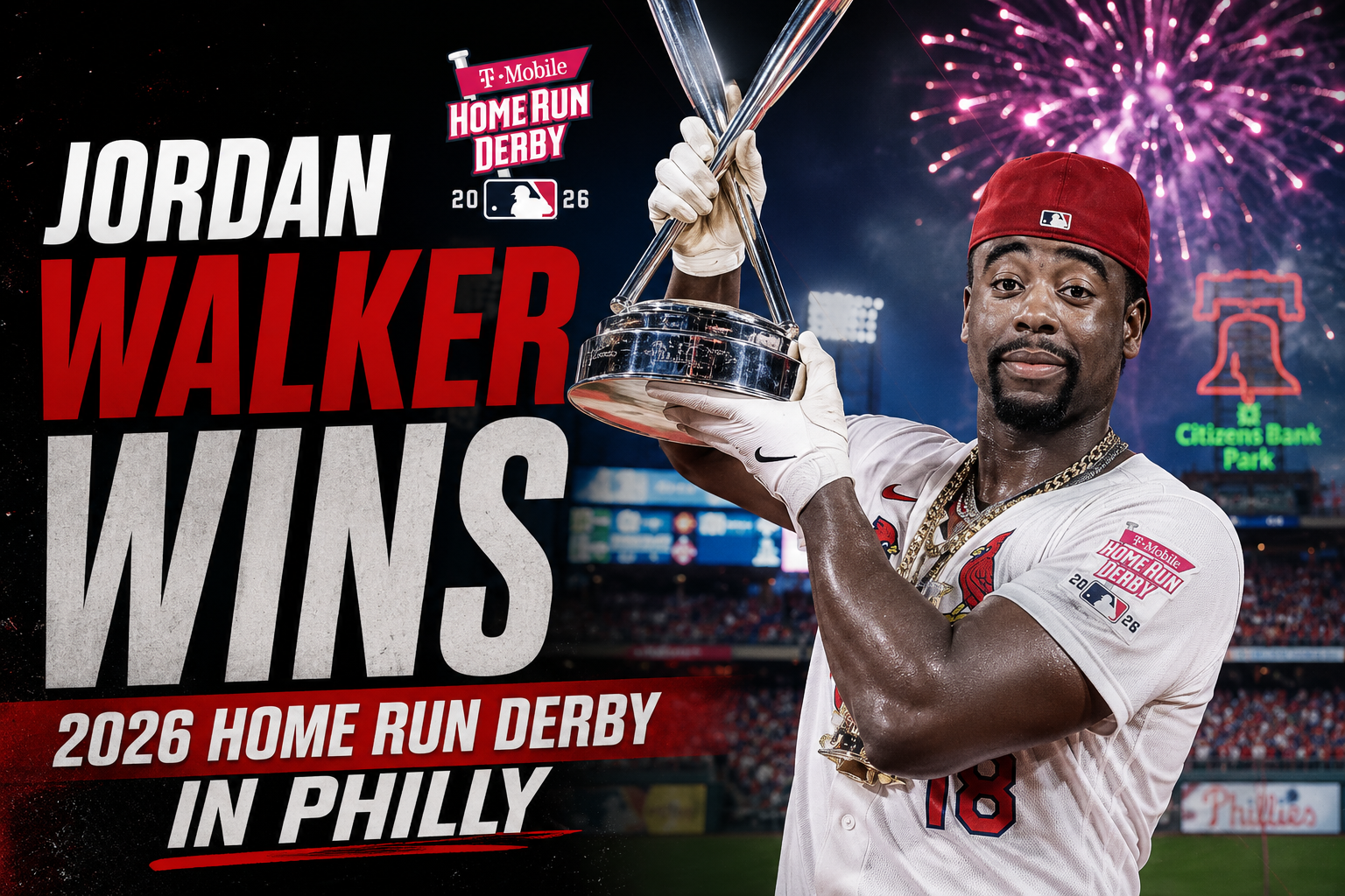 Jordan Walker Wins 2026 Home Run Derby in Philly