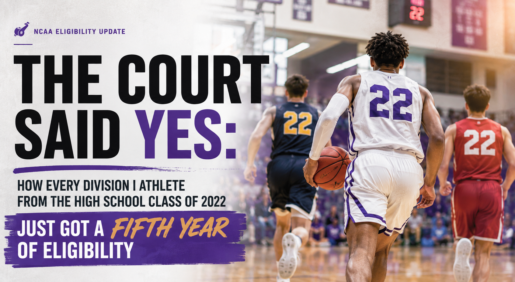 The Court Said Yes: How Every Division I Athlete From the High School Class of 2022 Just Got a Fifth Year of Eligibility