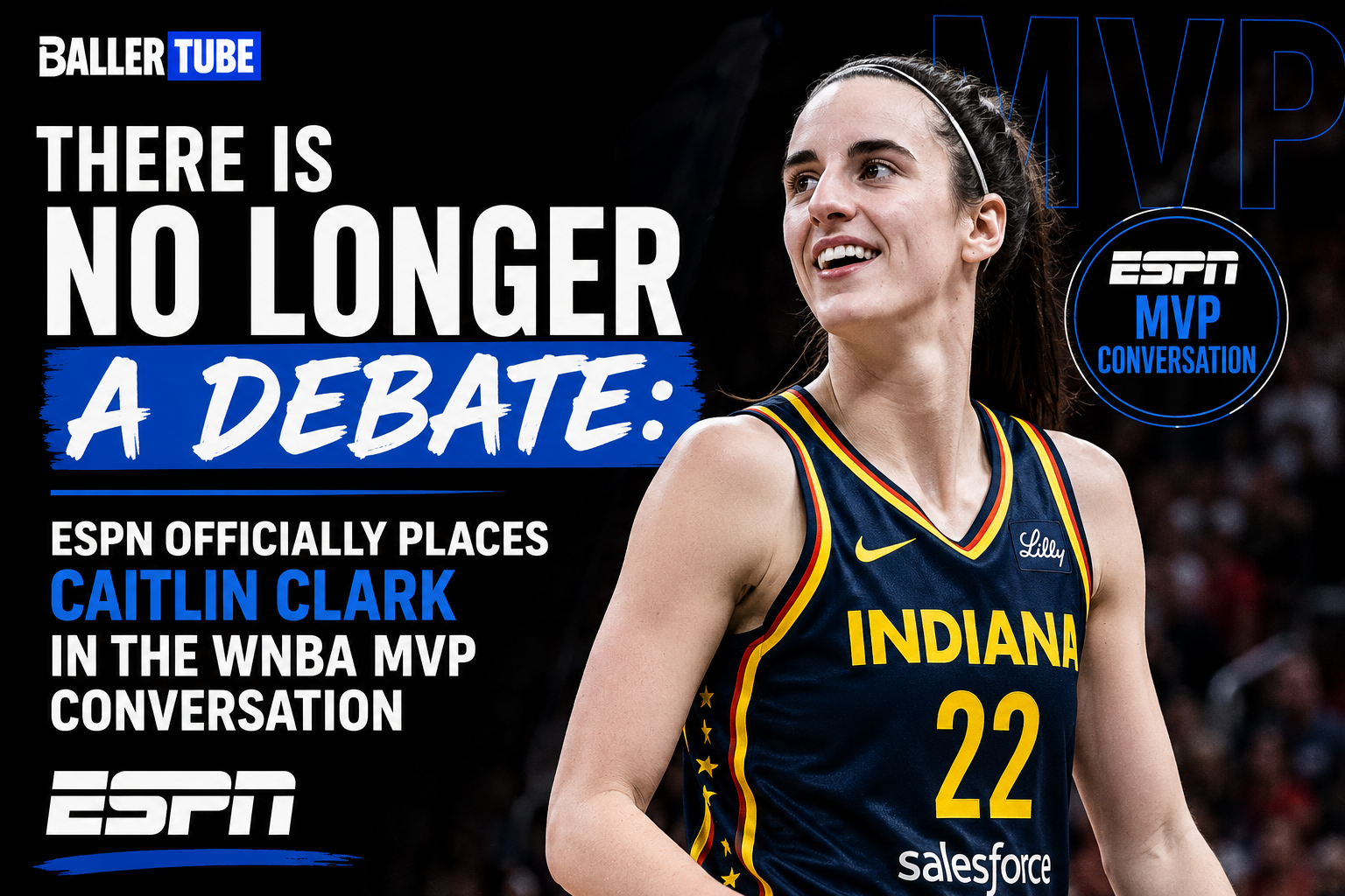 There Is No Longer a Debate: ESPN Officially Places Caitlin Clark in the WNBA MVP Conversation