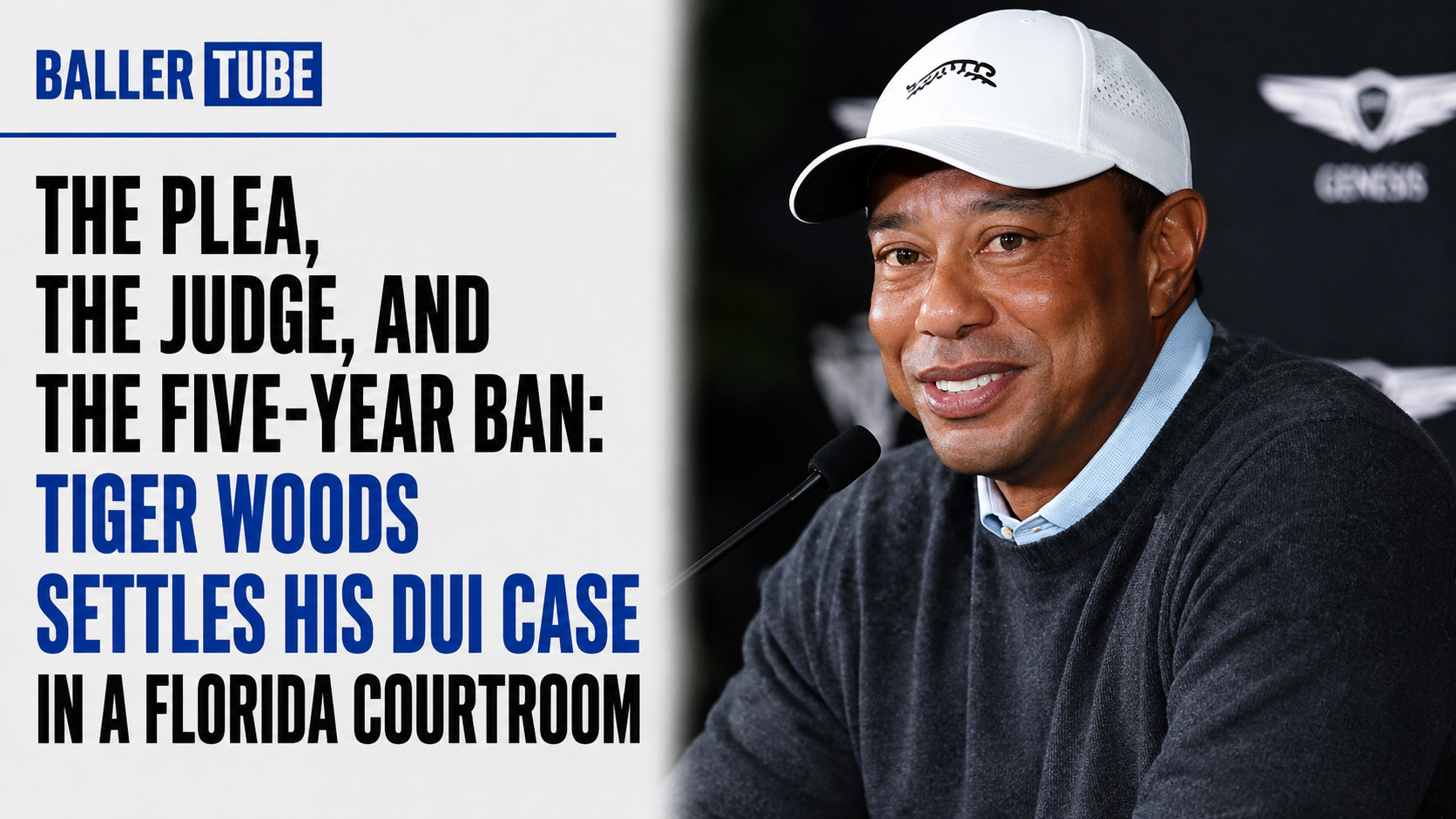 The Plea, the Judge, and the Five-Year Ban: Tiger Woods Settles His DUI Case in a Florida Courtroom