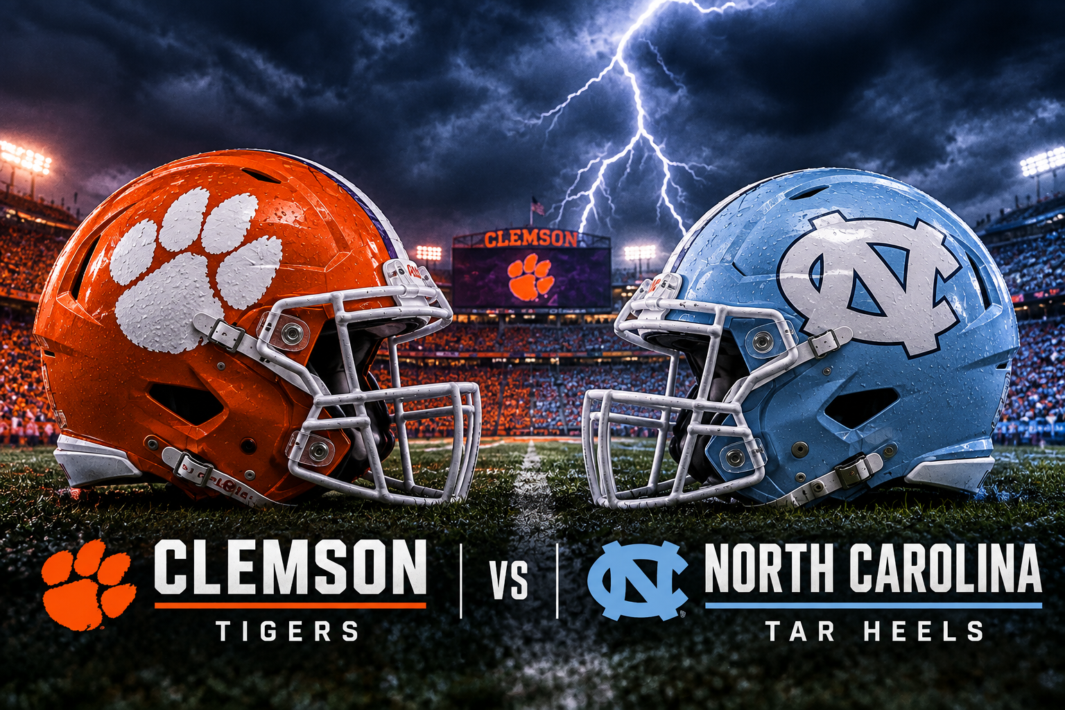 Clemson vs. North Carolina: The Momentum Had Already Shifted Before the Lightning Delay