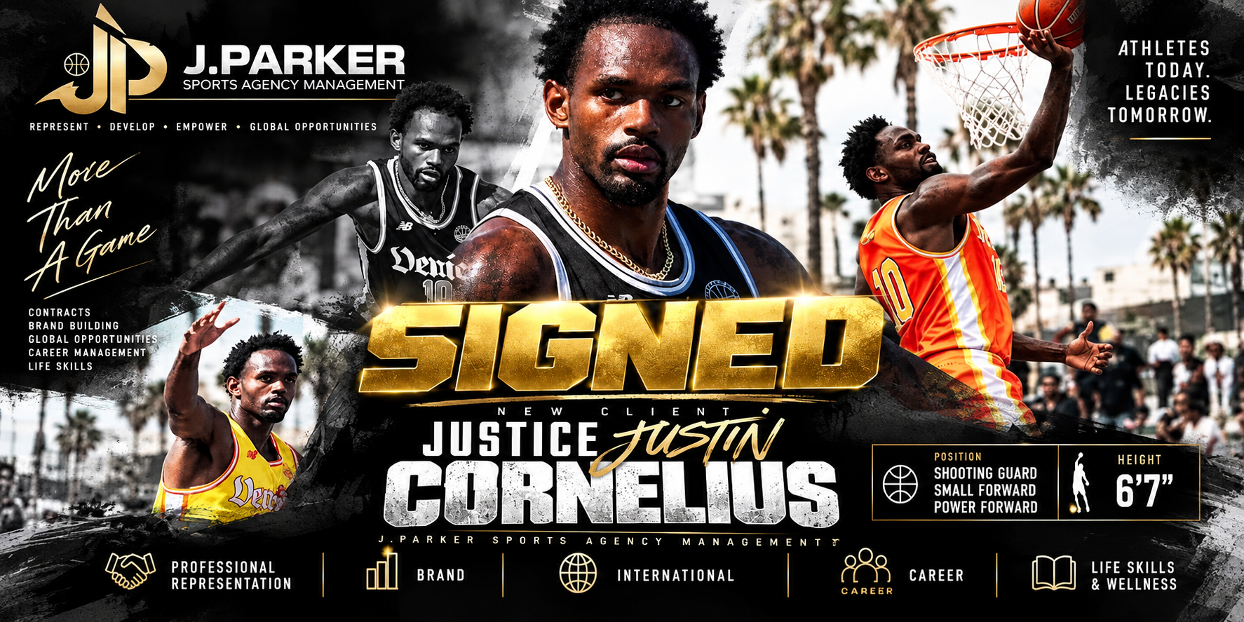 JUSTIN CORNELIUS: THE SYMBOL OF VERSATILITY, EXPERIENCE, AND COMPETITION