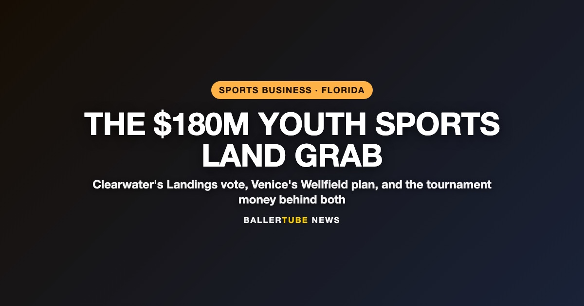 Youth Sports Complex Boom Hits Clearwater and Venice