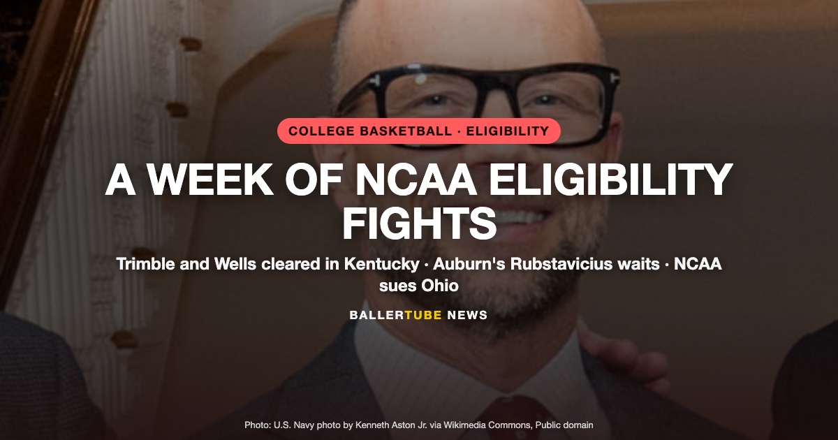 Seth Trimble Ruling Leads a Week of NCAA Eligibility Fights