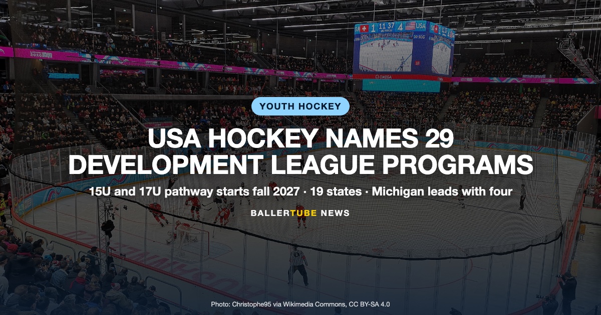 USA Hockey Development League: 29 Programs Picked for 2027-28
