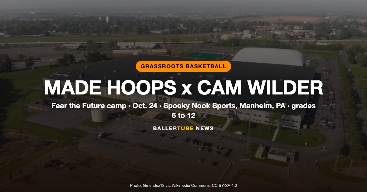 MADE Hoops and Cam Wilder Launch Fear the Future Camp Oct. 24