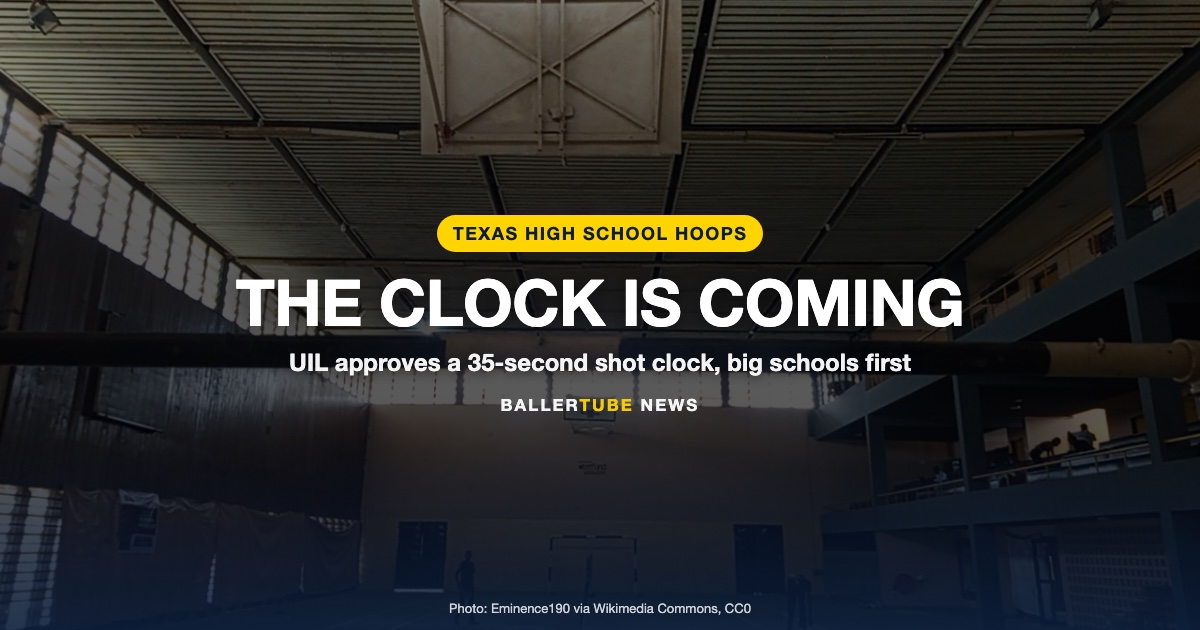 UIL Approves 35-Second Shot Clock and Girls Flag Football Pilot