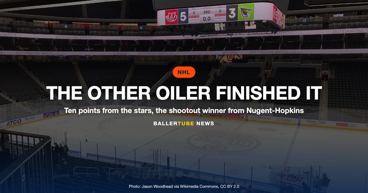 McDavid and Draisaitl Had 10 Points. Nugent-Hopkins Won It in the Shootout