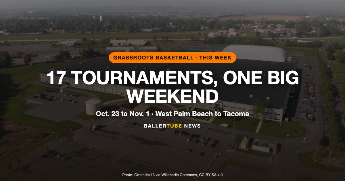 Youth Basketball Tournaments This Week: 17 Events, Oct. 23 to Nov. 1