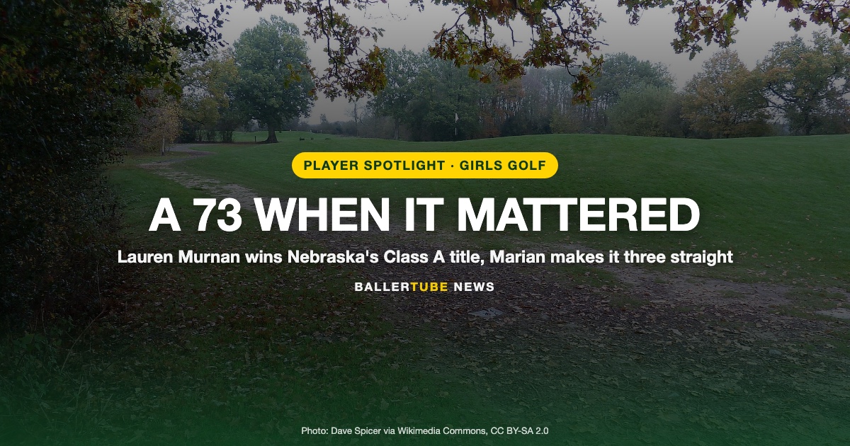 Lauren Murnan Wins Nebraska Class A Golf Title at 149, Marian Three-Peats