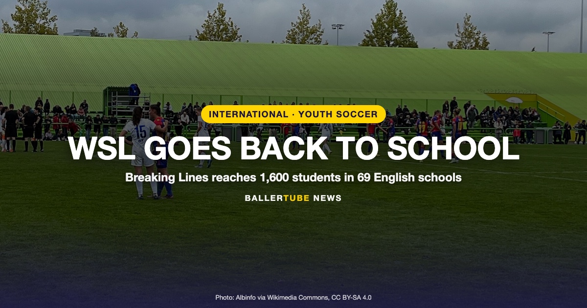 Nike and WSL Football Launch Breaking Lines in 69 English Schools