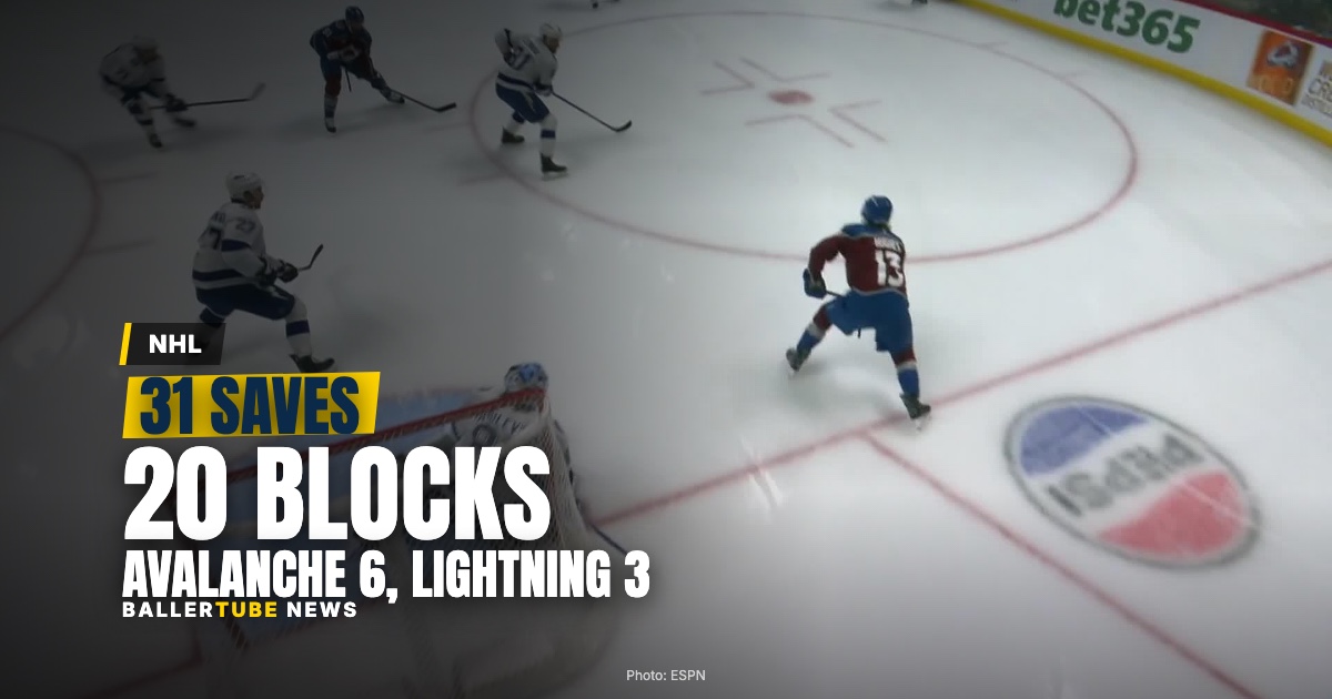 Outshot 34-24, Colorado Won 6-3: Mackenzie Blackwood and 20 Blocked Shots