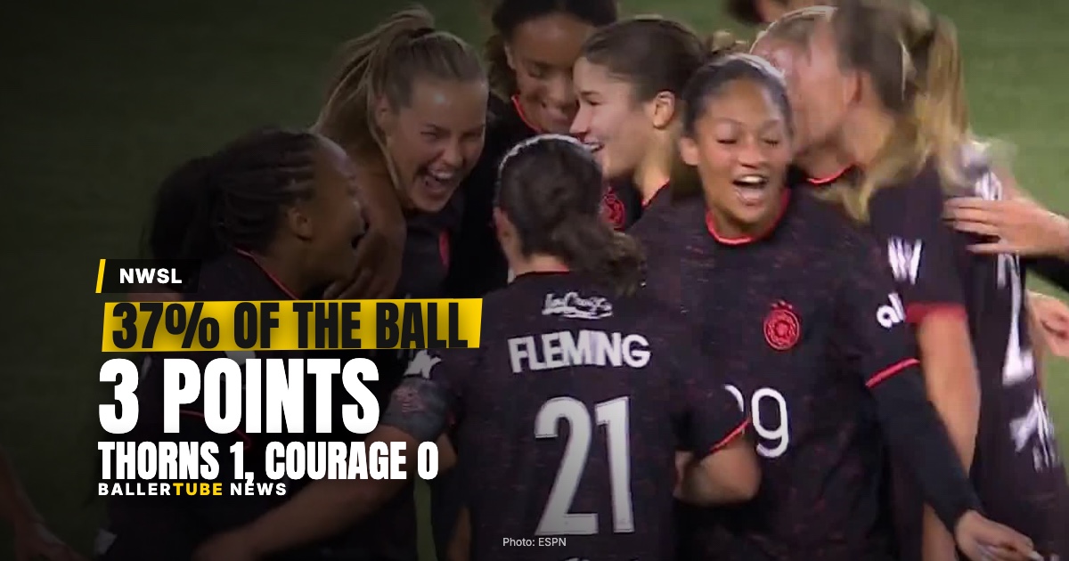 37 Percent of the Ball, All Three Points: Marie Müller Wins It for Portland