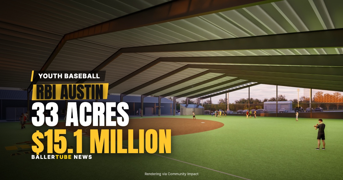 RBI Austin Breaks Ground on a $15.1 Million, 33-Acre Youth Baseball Campus in East Austin