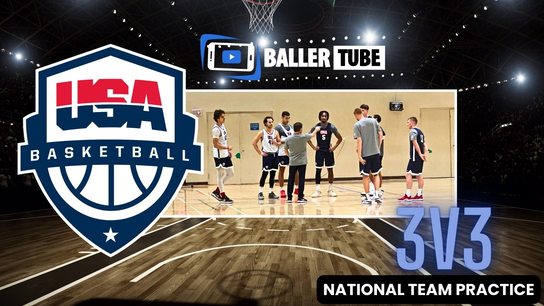 Baller Tube Exclusive: Inside Look at Team USA 3x3 Basketball Preparations for Americup at Miami Lakes Athletic Club