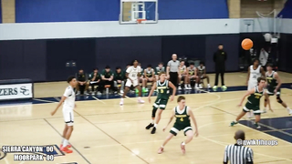 Bryce James First Game back with Sierra Canyon!