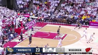 Marquette at Wisconsin | Extended Highlights | Big Ten Men's Basketball | Dec. 2, 2023