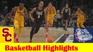 USC vs #11 Gonzaga Basketball Game Highlights 12 2 2023
