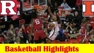 #24 Illinois vs Rutgers Basketball Game Highlights 12 2 2023