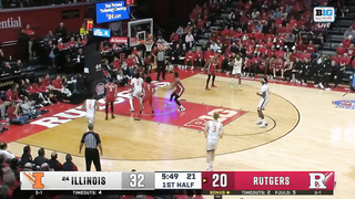 #24 Illinois vs Rutgers Basketball Game Highlights 12 2 2023