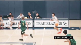 Bryce James Is BACK With Sierra Canyon.. Leads 60 POINT WIN w/ Scottie Pippen's Son!