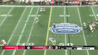 ACC Championship: Louisville Cardinals vs. Florida State Seminoles | Full Game Highlights