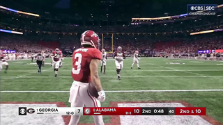 No. 1 Georgia vs. No. 8 Alabama: Extended Highlights I SEC Championship I CBS Sports