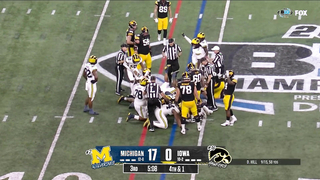 Big Ten Championship: Michigan vs. Iowa | EXTENDED HIGHLIGHTS | 12/3/2023 | NBC Sports