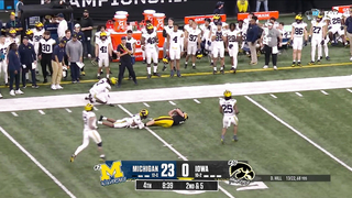 Big Ten Championship: Michigan vs. Iowa | EXTENDED HIGHLIGHTS | 12/3/2023 | NBC Sports