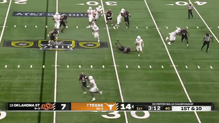 Oklahoma State Cowboys vs. Texas Longhorns 1st HALF HIGHLIGHTS | ESPN College Football