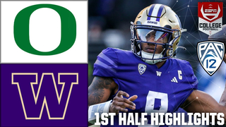 Oregon Ducks vs. Washington Huskies 1ST HALF HIGHLIGHTS | ESPN College Football
