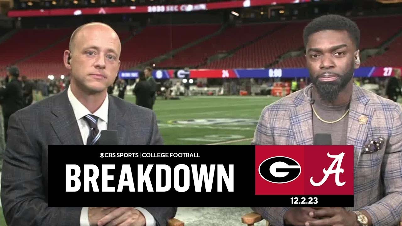 No. 8 Alabama KNOCKS OFF No. 1 Georgia: College Football Playoff IMPLICATIONS + MORE I CBS Sports